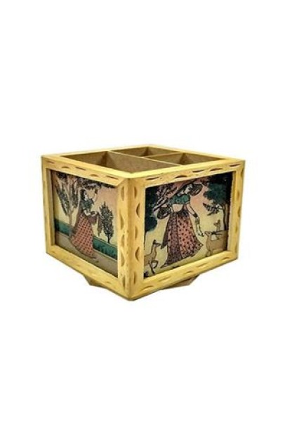 Wooden Rotating Pen Holder Wooden Rotating Pen Holder
